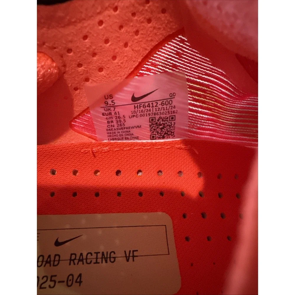New Womens‎ Nike ZoomX Vaporfly Next% 4 Bright Crimson Shoes Sneakers 9.5 M
